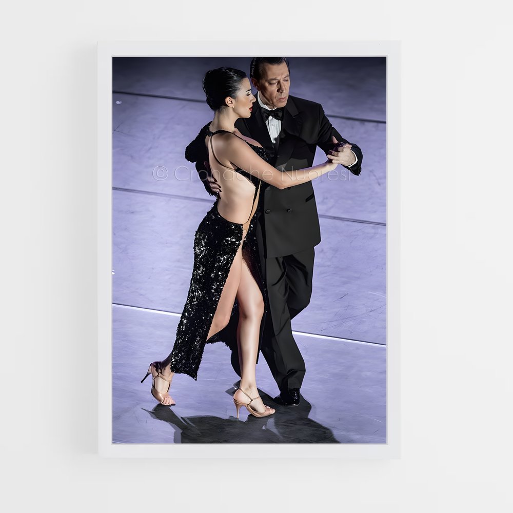 Poster Tango Enflammé – affiche Danse (vue 3)